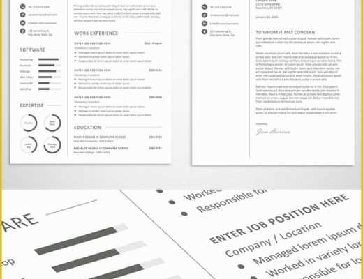 Free Illustrator Resume Templates Of 15 Free Elegant Modern Cv Resume Templates Psd