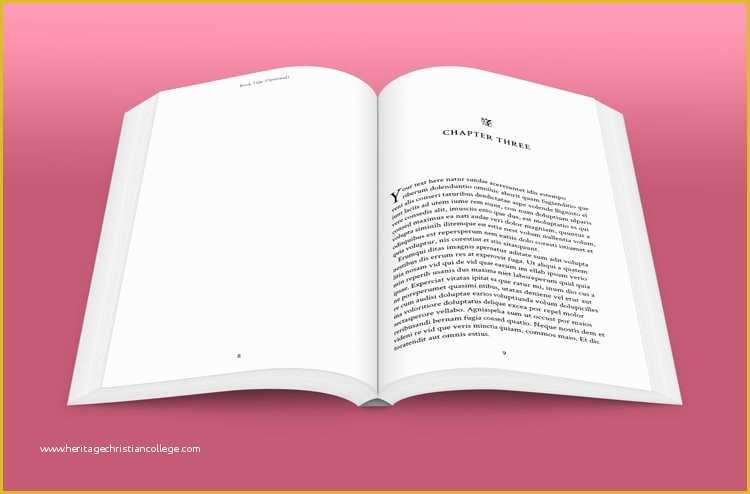 Free Indesign Book Templates Of Full Book Template for Indesign