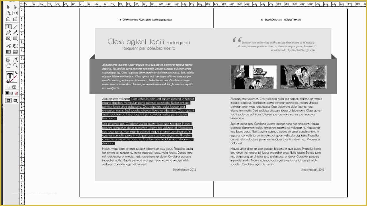 Free Indesign Book Templates Of Indesign Book Template Dorian