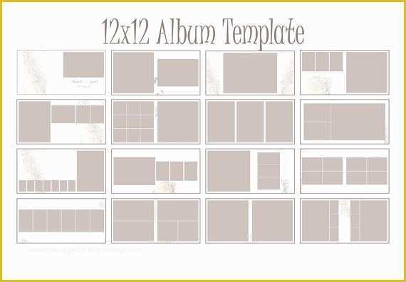 Free Indesign Book Templates Of Instant Download 12x12 Square Album Indesign Template for