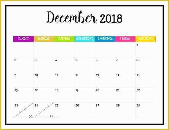 Free Indesign Calendar Template 2018 Of 2018 Calendar Template Indesign
