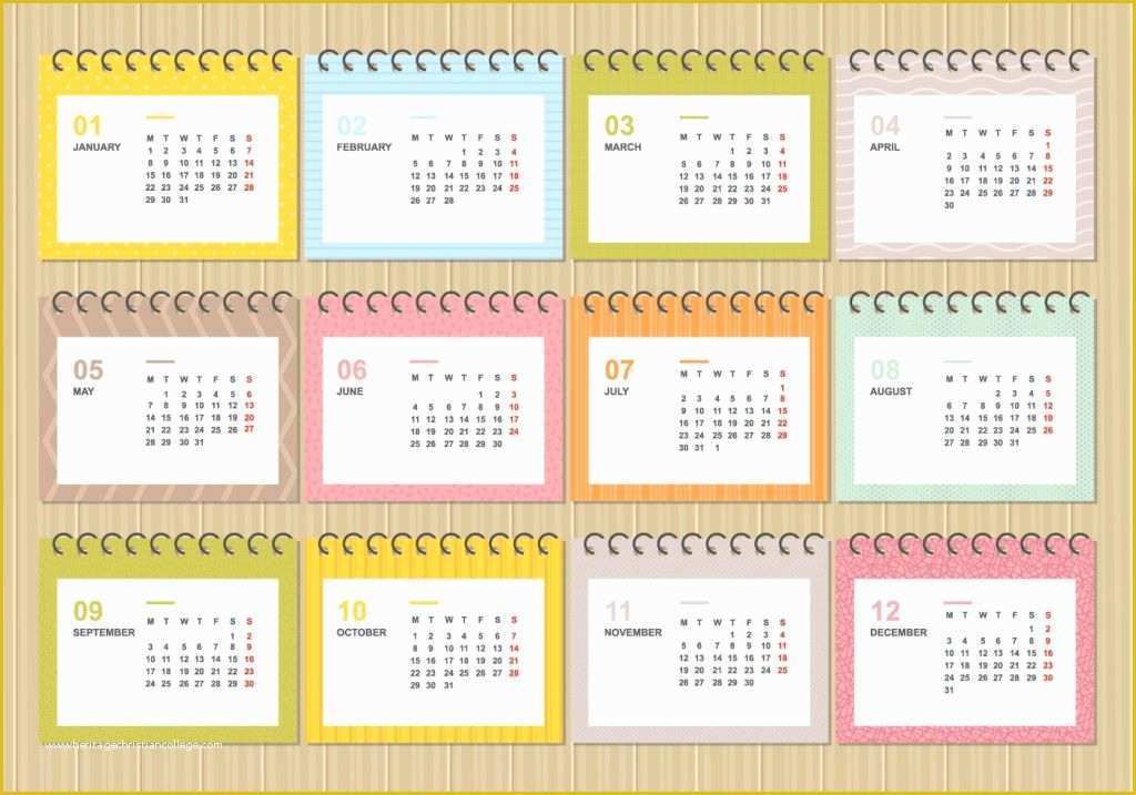 Free Indesign Calendar Template 2018 Of 2018 Calendar Template Indesign