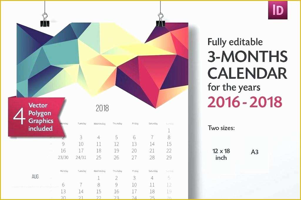 Free Indesign Calendar Template 2018 Of Adobe Indesign Calendar Template