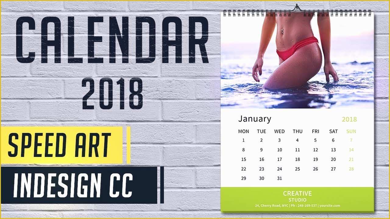 Free Indesign Calendar Template 2018 Of Template Calendar 2018 Indesign