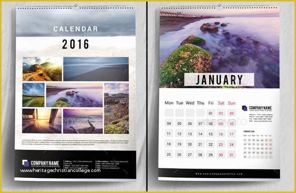 Free Indesign Calendar Template Of 19 Nice Calendar 2016 Indesign Templates – Design Freebies