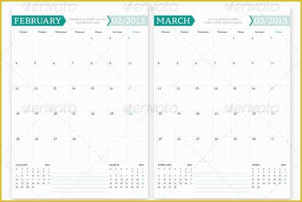 Free Indesign Calendar Template Of 20 Beautiful Indesign Calendar Templates – Design Freebies