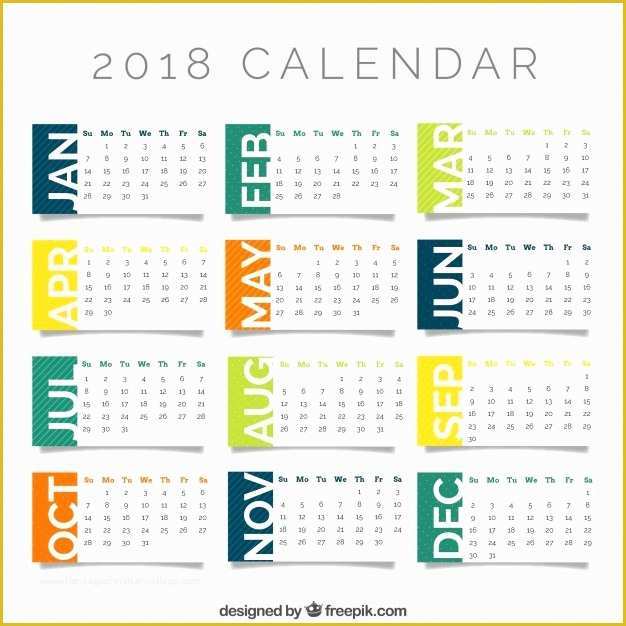 Free Indesign Calendar Template Of 2018 Calendar Template Indesign