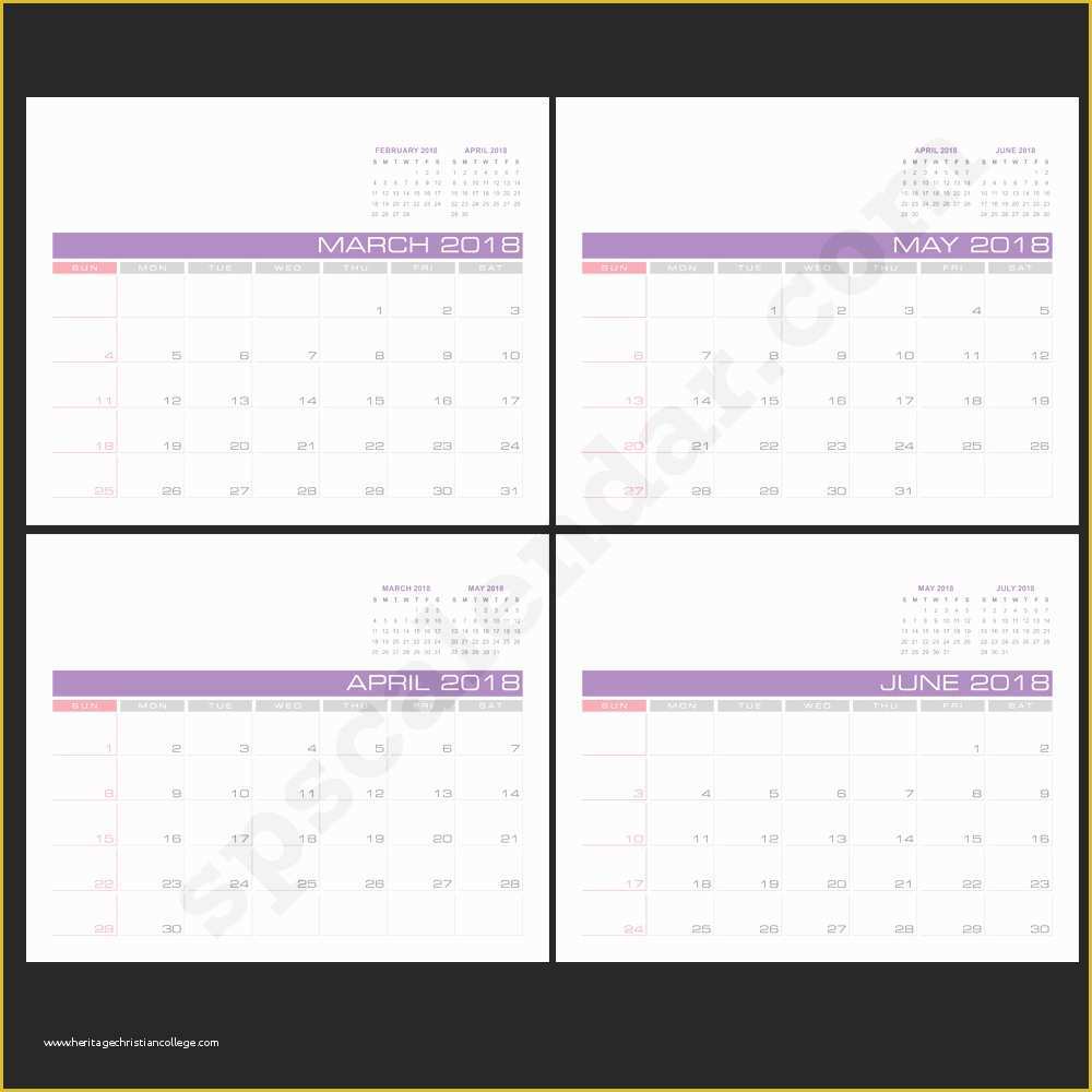 Free Indesign Calendar Template Of Indesign Calendar Templates 2018 Spscalendar