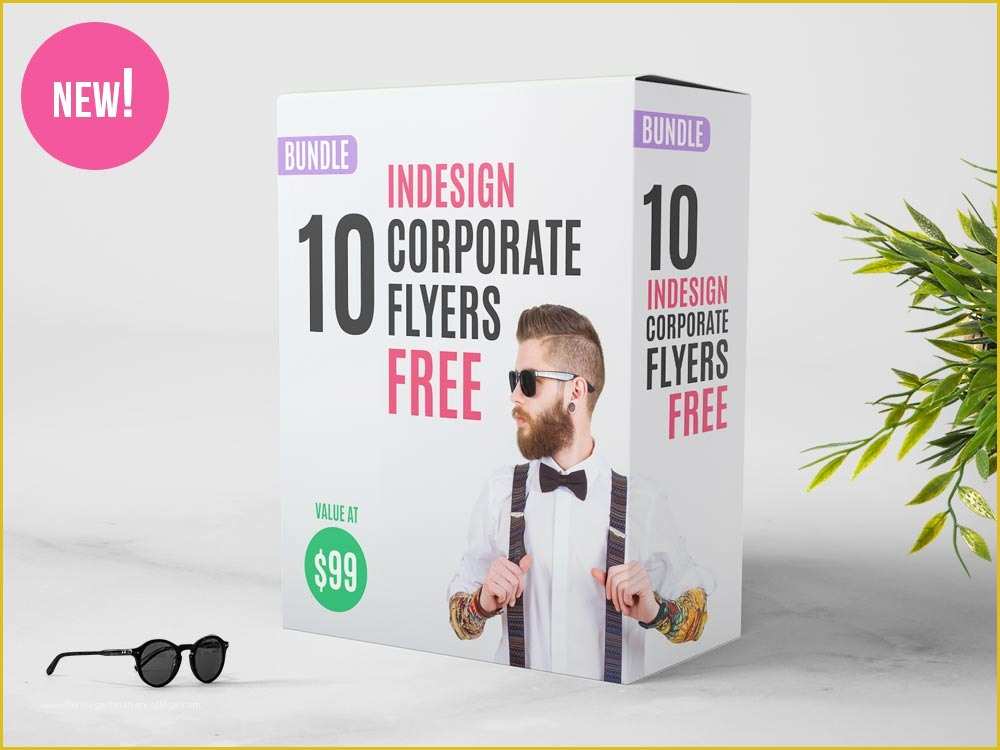 Free Indesign Flyer Templates Of Free Indesign Bundle 10 Corporate Flyer Templates