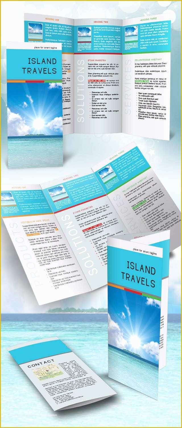 Free Indesign Flyer Templates Of Indesign Tri Fold Brochure Template Free