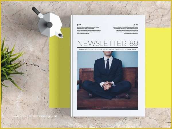 Free Indesign Newsletter Templates Of Free Indesign Templates