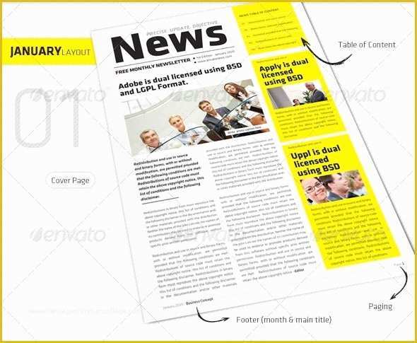 Free Indesign Newsletter Templates Of Indesign Newsletter Templates Beepmunk