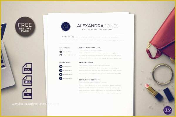 Free Indesign Resume Template Of 24 Free Resume Templates to Help You Land the Job