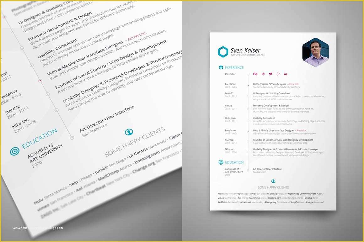 Free Indesign Resume Template Of Free Indesign Resume Template Dealjumbo — Discounted