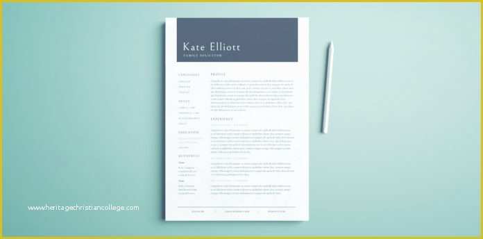 Free Indesign Resume Template Of Professional Resume Template