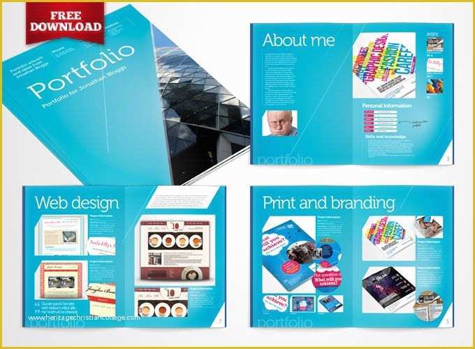 Free Indesign Templates Of Free Indesign Portfolio Template by Crs Ind Templates