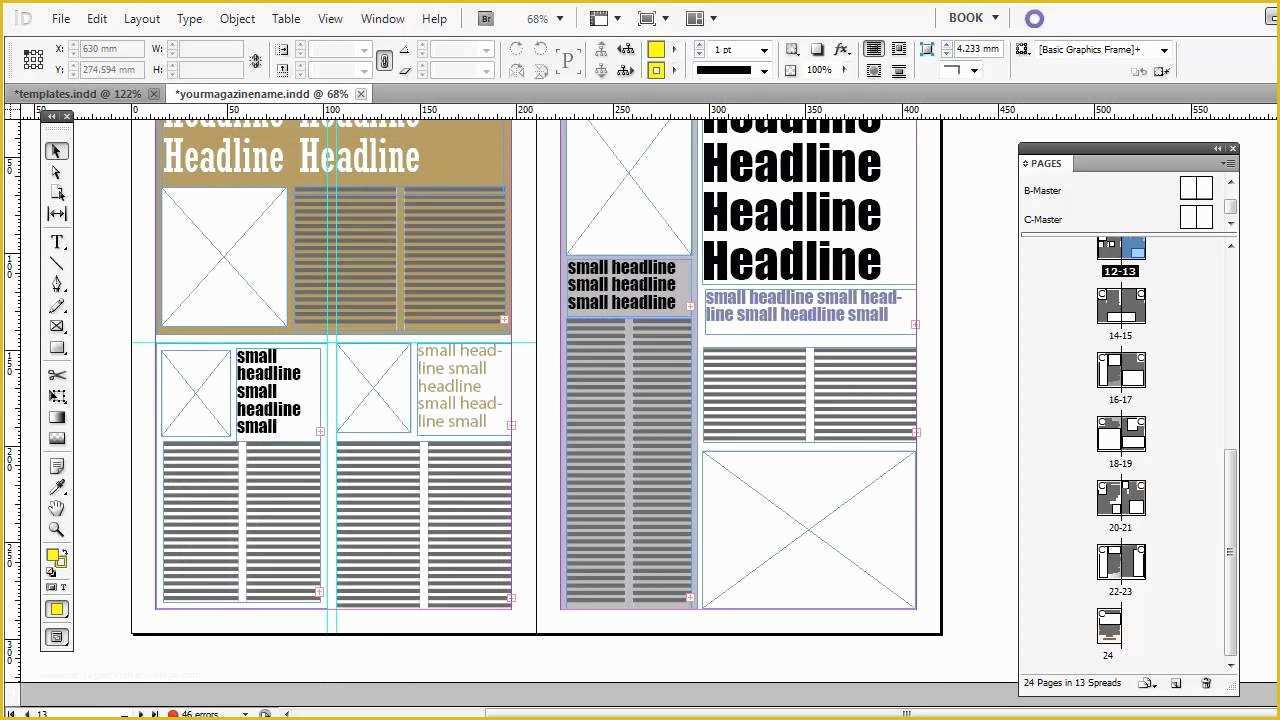 Free Indesign Templates Of Free Magazine Indesign Templates