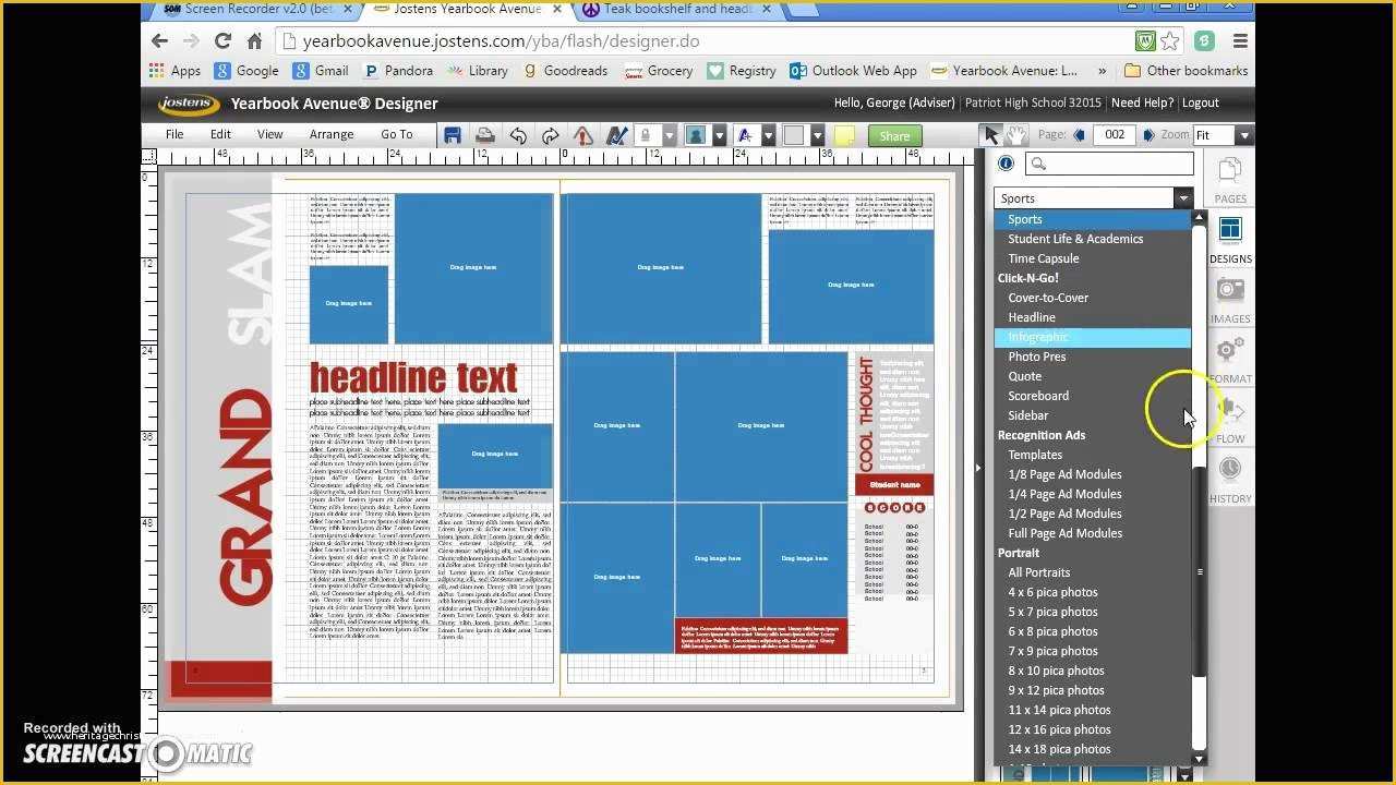 Free Indesign Yearbook Template Download Of Creating Practice Pages for Staff