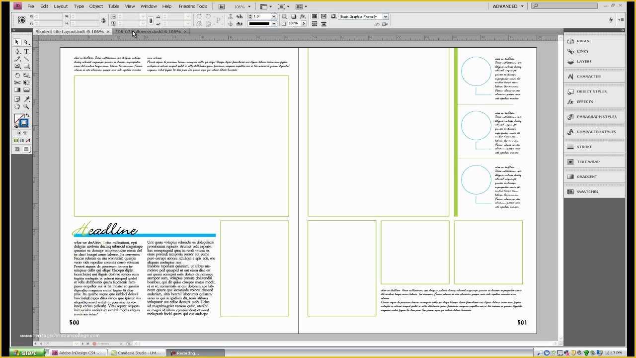 Free Indesign Yearbook Template Download Of How to Create A Simple Halloween Yearbook Layout
