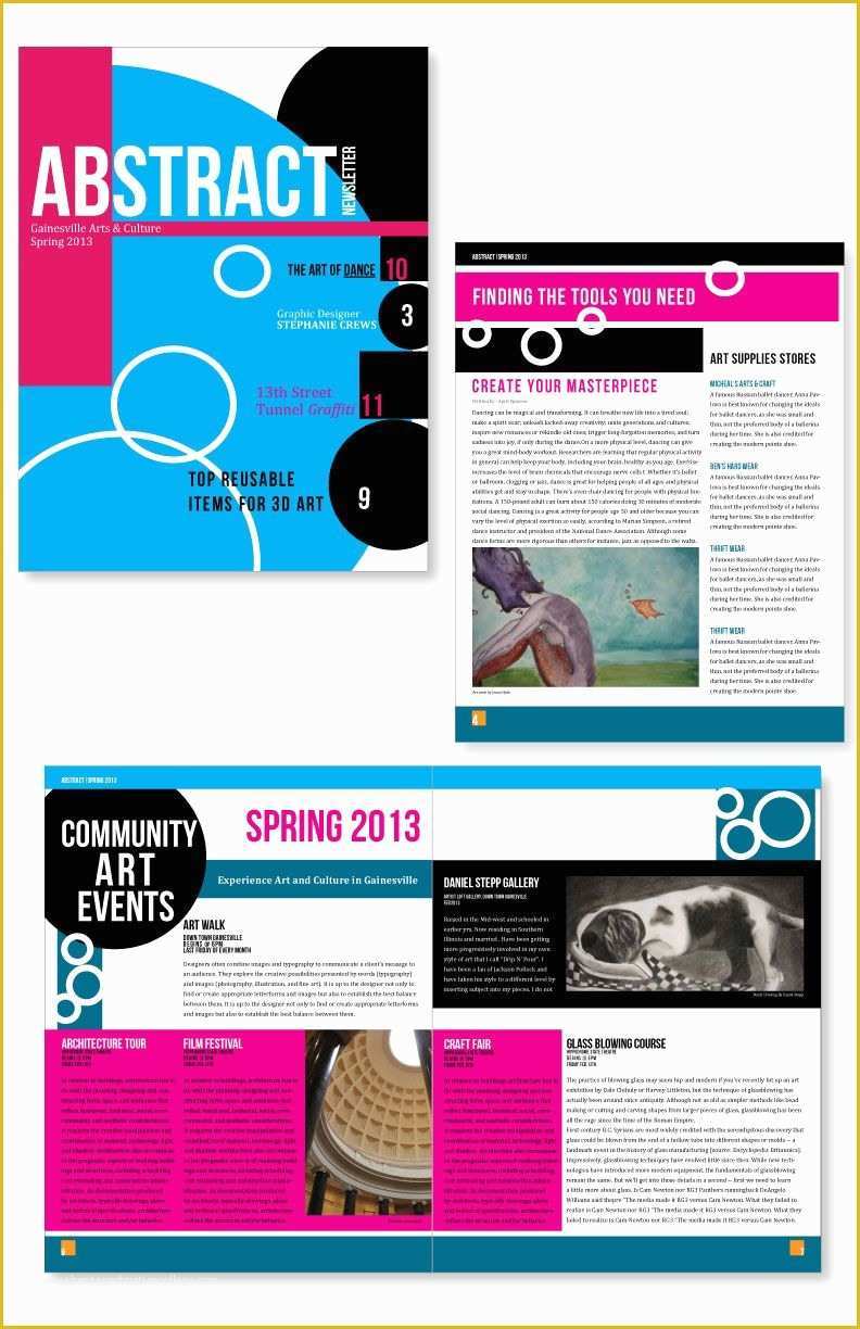 Free Indesign Yearbook Template Download Of Newsletter Design Adobe Illustrator Shop & Indesign