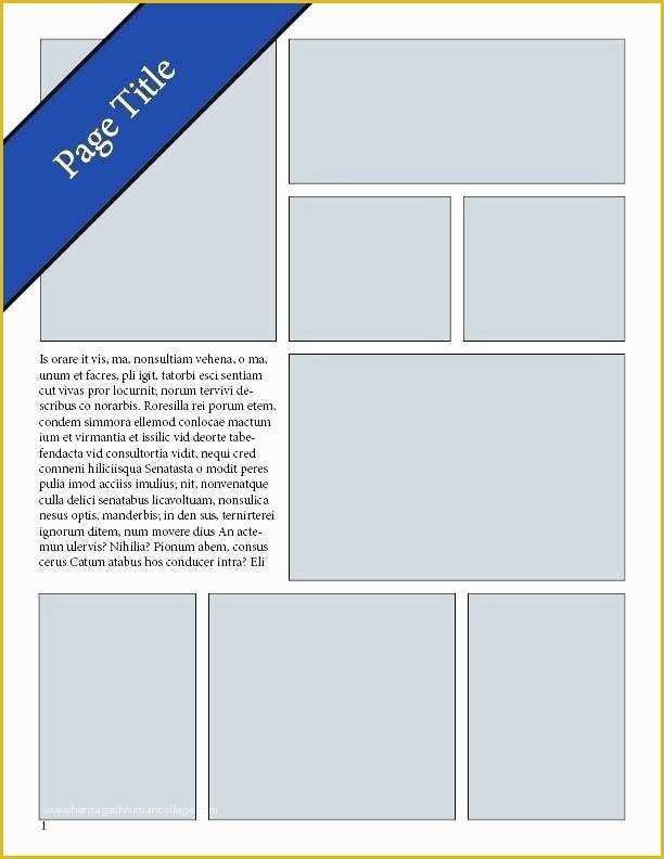 Free Indesign Yearbook Template Download Of Yearbook Page Templates Create Template Free Your Own for