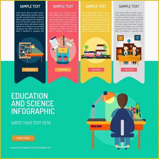 Free Infographic Templates for Students Of Education Infographic Template Vector