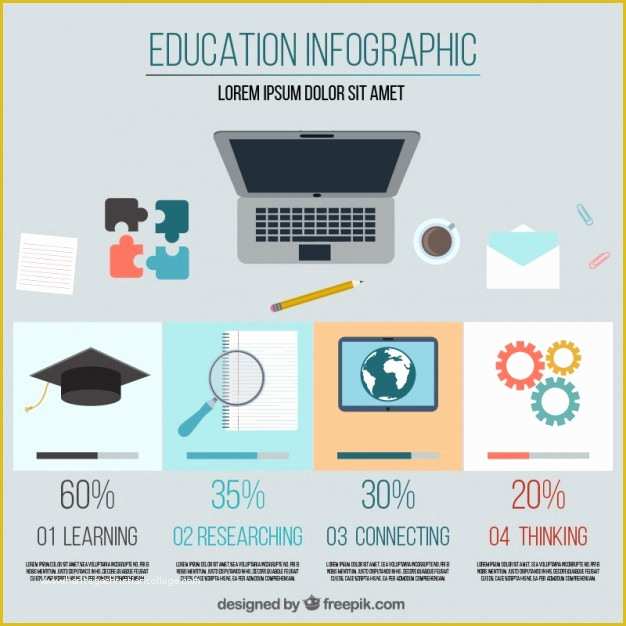 Free Infographic Templates for Students Of Education Infographic Template Vector