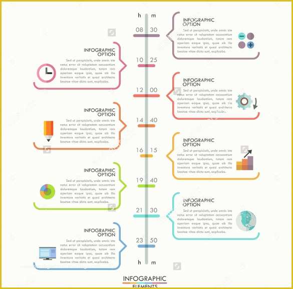 Free Infographic Templates for Word Of 47 Blank Timeline Templates Psd Doc Pdf