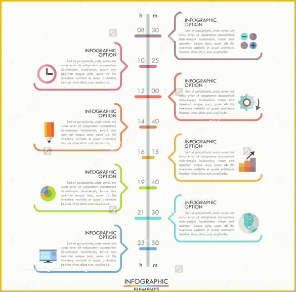 Free Infographic Templates for Word Of 47 Blank Timeline Templates Psd Doc Pdf