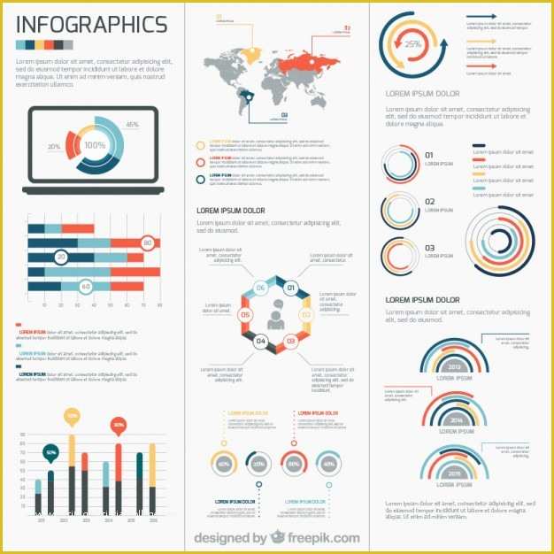 Free Infographic Templates for Word Of Infographic Template Vector