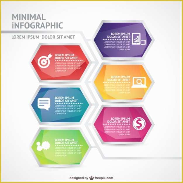 Free Infographic Templates for Word Of Minimal Infographic Template Vector