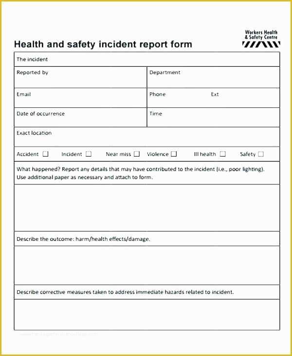 Free Injury and Illness Prevention Program Template Of Patient form Template Free Encounter Health and Safety