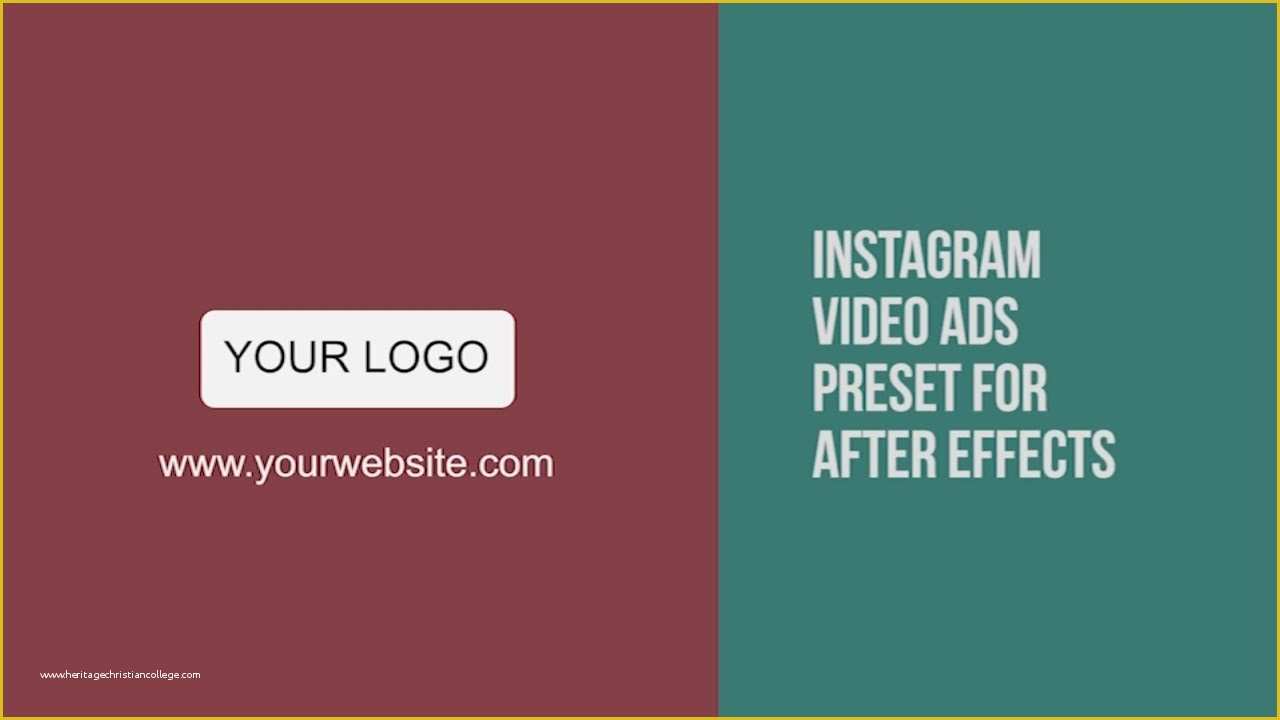 Free Instagram after Effects Template Of Free Instagram Video Ads Template after Effects