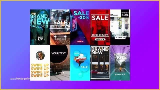 Free Instagram after Effects Template Of Instagram Stories Pack after Effects Templates