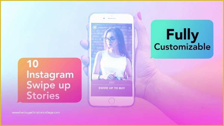 Free Instagram after Effects Template Of Instagram Swipe Up Stories after Effects Templates