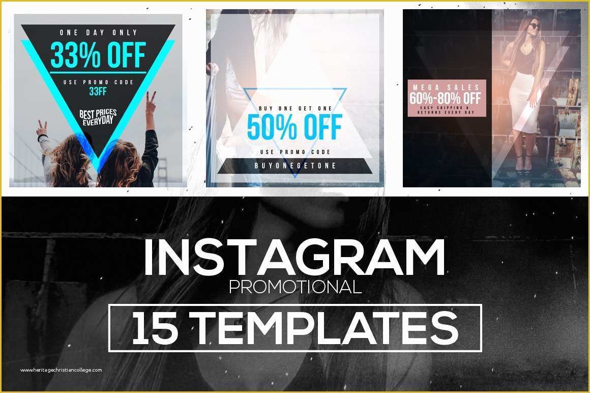 Free Instagram Flyer Template Of 15 Instagram Templates Vol 1 Promo Instagram Templates