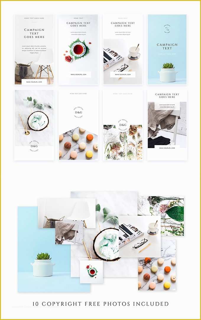 Free Instagram Templates Of Free Instagram Stories Templates In Classic Style
