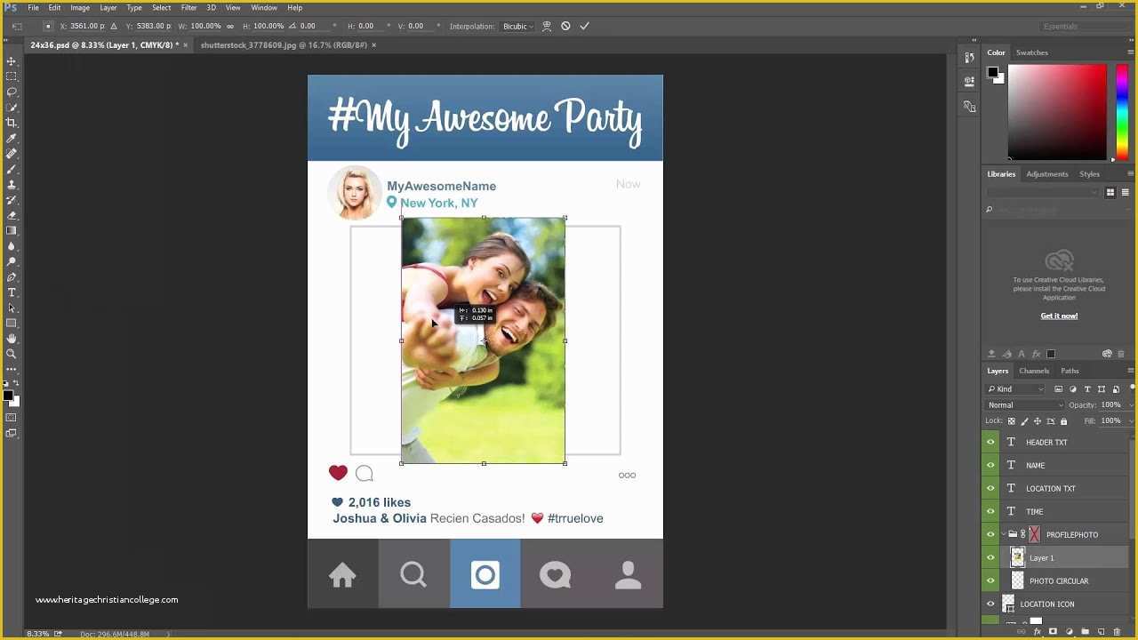Free Instagram Video Template Of Editing Instagram Frame Template In Shop