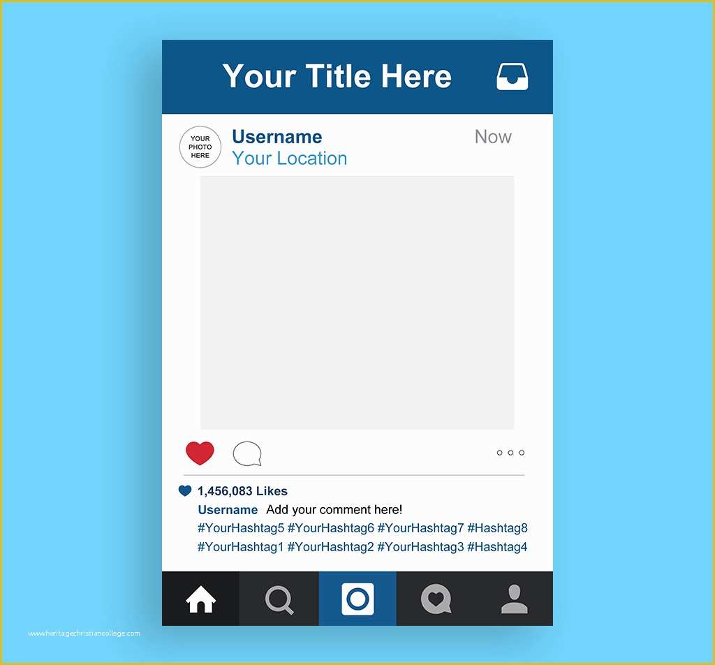 Free Instagram Video Template Of Instagram Frame