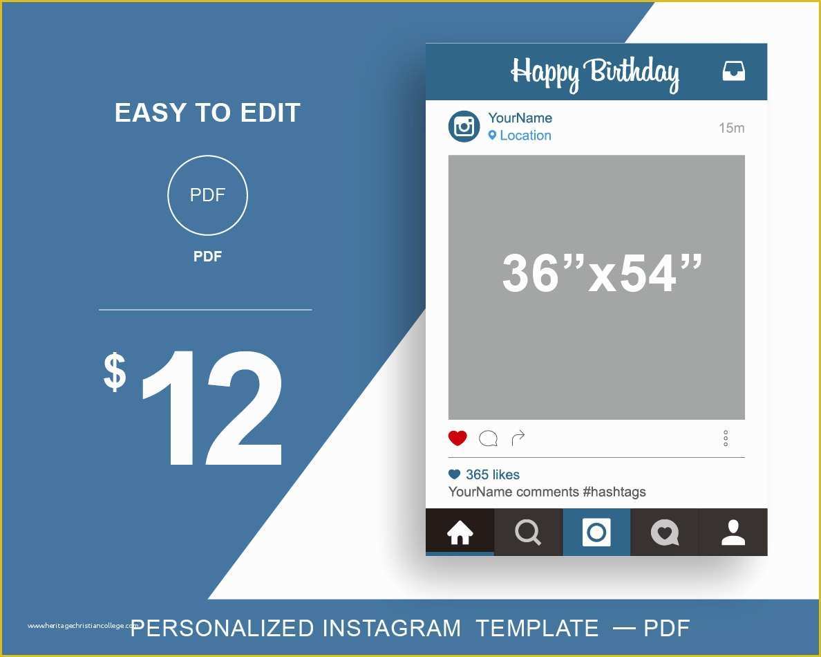 Free Instagram Video Template Of Instagram Template Instagram Ppt Template Free