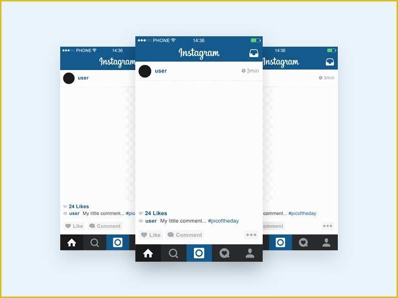 Free Instagram Video Template Of Instagram Template Mobile Mockup