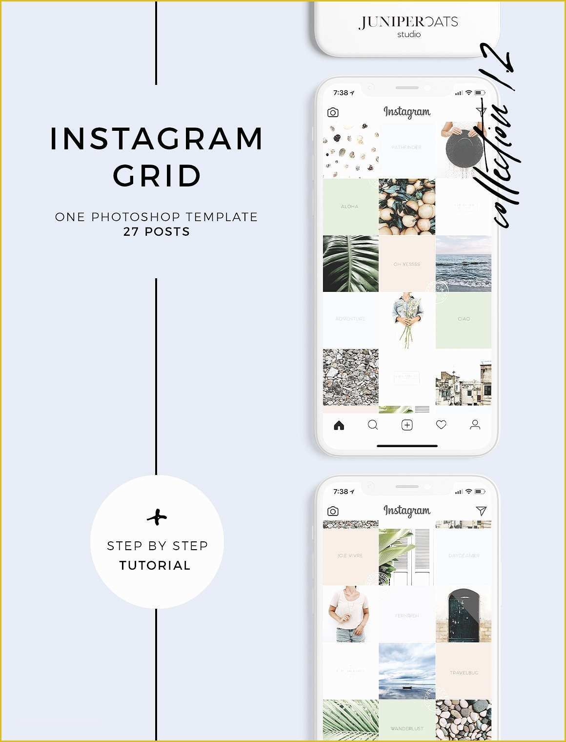 Free Instagram Video Template Of Sale Instagram Grid Template Instagram Templates
