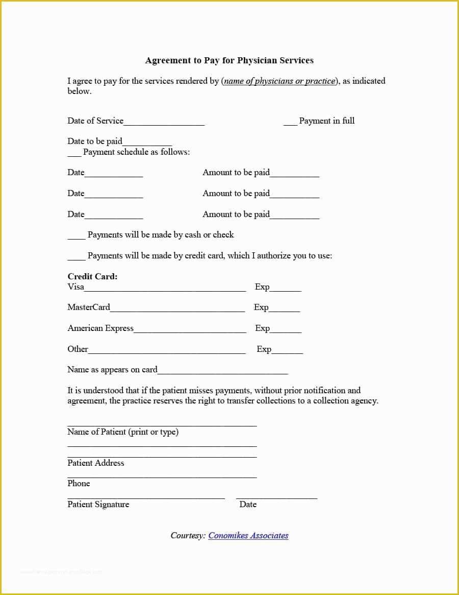 Free Installment Contract Template Of Payment Agreement 40 Templates & Contracts Template Lab