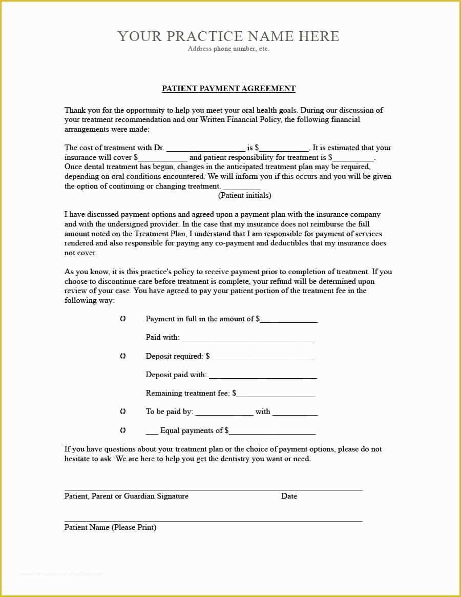 Free Installment Contract Template Of Payment Agreement 40 Templates & Contracts Template Lab