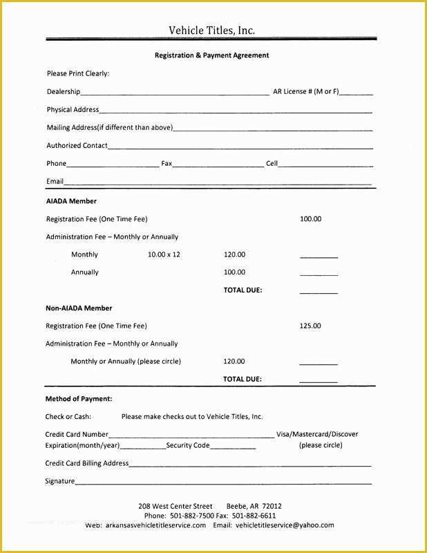 Free Installment Payment Agreement Template Of Car Payment Plan Agreement Template
