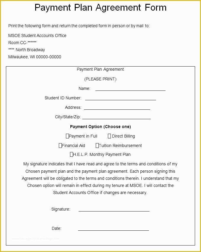 Free Installment Payment Agreement Template Of Legal Agreement Template Between Contractor Owner Word