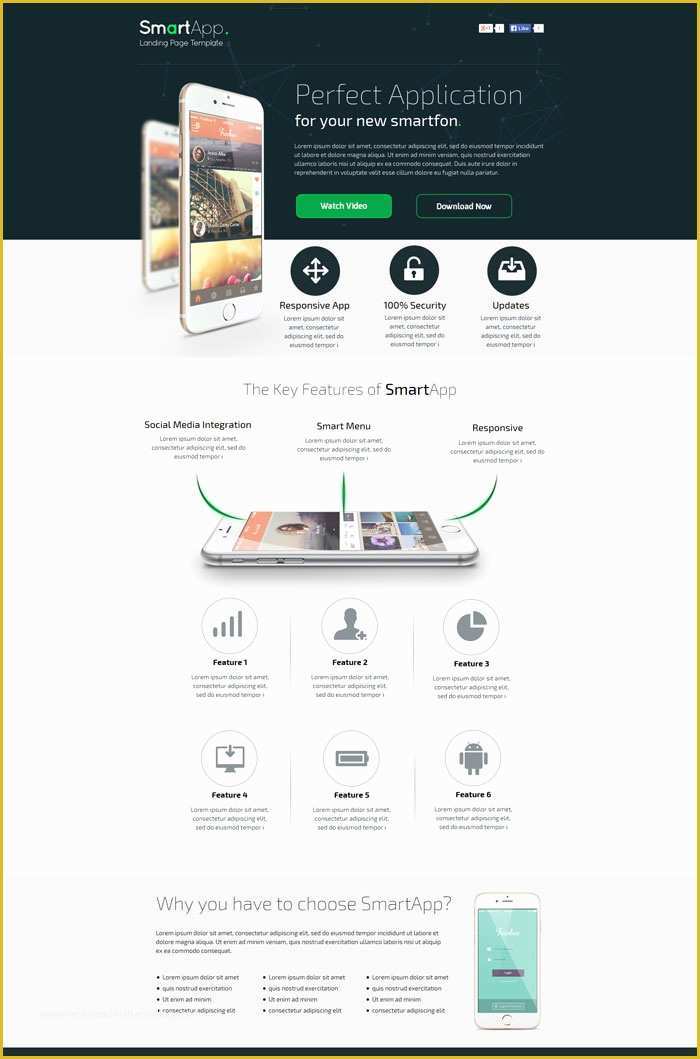 Free Instapage Templates Of 20 Engrossing Landing Page Templates