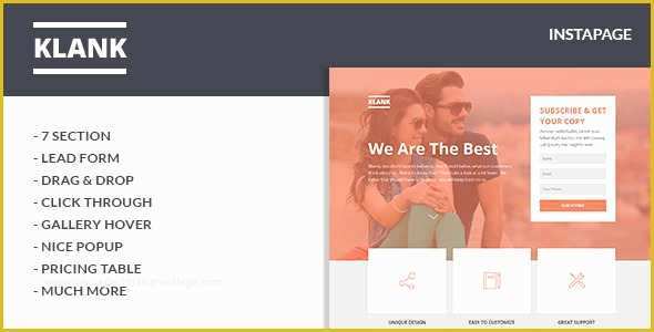 Free Instapage Templates Of 8 Multipurpose Instapage Templates Free Website themes