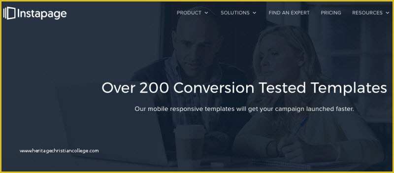 Free Instapage Templates Of 9 Quality sources for Beautiful Landing Page Templates