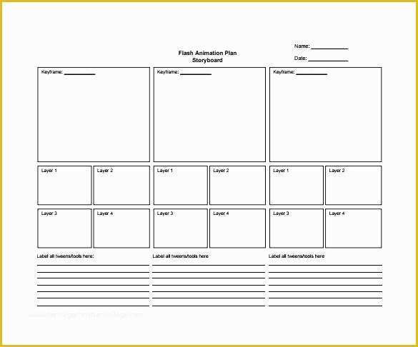 Free Instructional Design Templates Of Instructional Design Storyboard Template Design and
